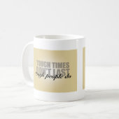 Motivations-Tasse Kaffeetasse (Vorderseite Links)