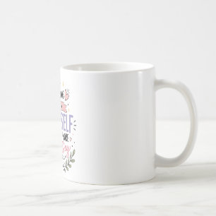 Motivations-Tasse mit dem Zitat 'Glaube an dich se Kaffeetasse