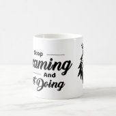 Motivations-Tassen mit Adler Kaffeetasse (Mittel)