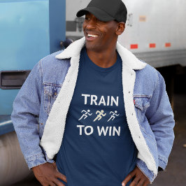 Motivations-Trainingsanzug um zu gewinnen T-Shirt