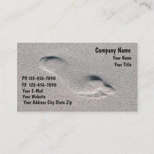 Motivations-Visitenkarten Visitenkarte (Vorderseite)