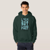 Motivations-Zitat Hoodie (Vorne ganz)