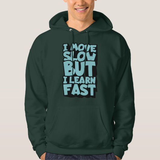 Motivations-Zitat Hoodie (Vorderseite)