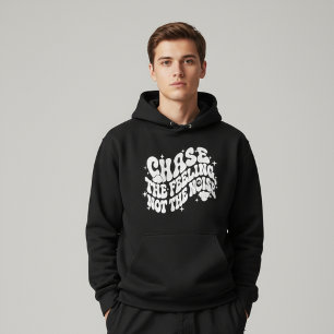 Motivations-Zitat-Typografie-Hoodie Hoodie