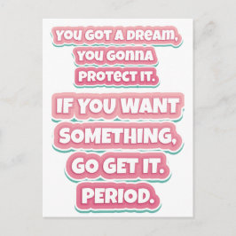 Motivationsangebot Postkarte