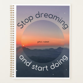 Motivationsjournal | „Heute anfangen“ Planer