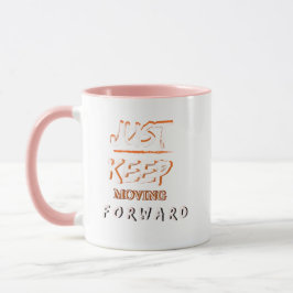 Motivationskaffeetasse 'Weiter Bewegen' Tasse