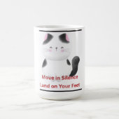 Motivationskatze  kaffeetasse (Mittel)