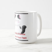 Motivationskatze  kaffeetasse (VorderseiteRechts)