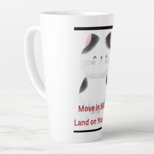 Motivationskatze milchtasse (Linke Ecke)