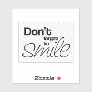 Motivationskleber Aufkleber