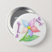 Motivationsnadel Button (Vorne & Hinten)