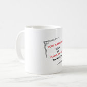 Motivationsorientiertes Design Kaffeetasse (Vorderseite Links)