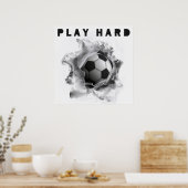 Motivationspaket für Fußball Futbol Poster (Küche)