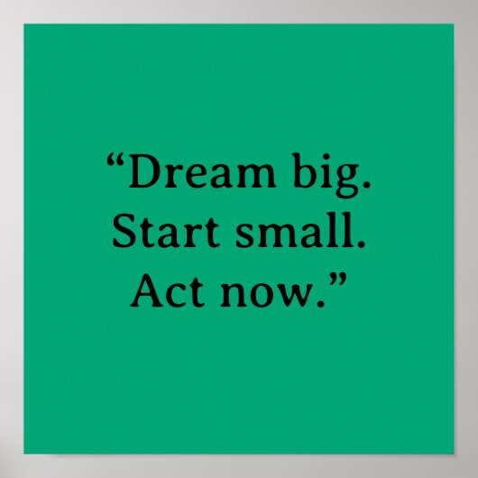 MOTIVATIONSPLAKAT POSTER (Vorne)