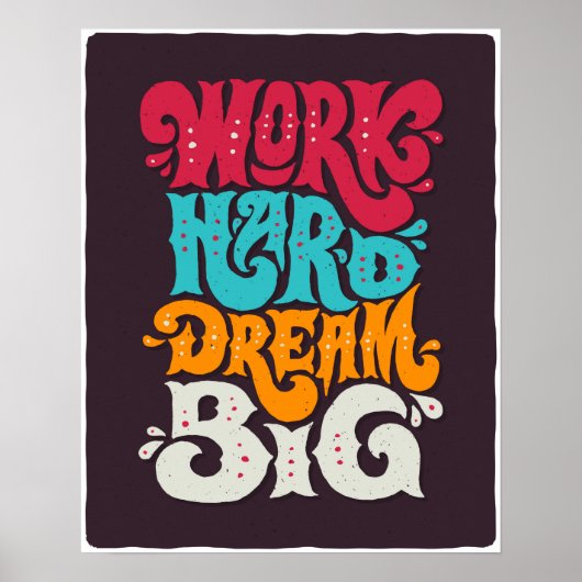 Motivationsposter Poster (Vorne)