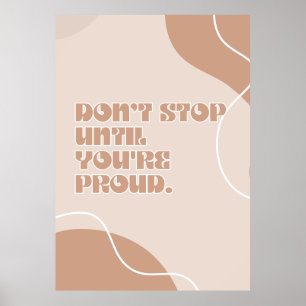 Motivationsposter Poster