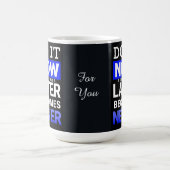 Motivationsposter: Tu es jetzt Kaffeetasse (Mittel)