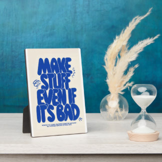 Motivationsposter | Wandkunst Fotoplatte