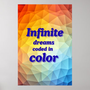Motivationsposter Wandkunst Home Dekor Poster