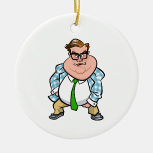 Motivationsredner Keramik Ornament