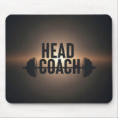 Motivationsstärkungs-Coach Gewichtheben Mousepad (Vorne)