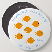 Motivationstaste 6 Zoll Durchmesser des Lehrers Button (Vorne & Hinten)