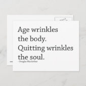 MotivationsübungPostkarte Postkarte (Vorne/Hinten)