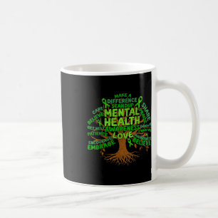 Motivationsunterstützung Green Tree Mental Health Kaffeetasse