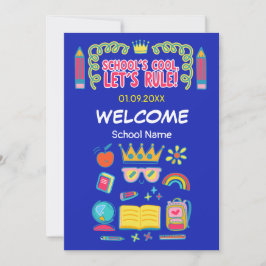 Motivationsziffer "Die coole Regel des lassend" Feiertagskarte