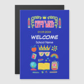 Motivationsziffer "Die coole Regel des lassend" Magnetkarte (Vorne/Hinten)