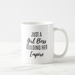Motivationsziffern für weibliche Girl Bosses Kaffeetasse