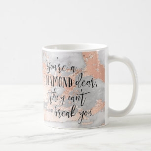 Motivationsziffern für weibliche Girl Bosses Kaffeetasse