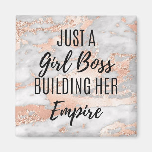 Motivationsziffern für weibliche Girl Bosses Magnet