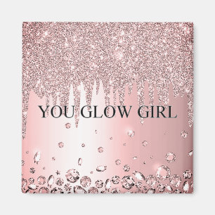 Motivationsziffern für weibliche Girl Bosses Magnet