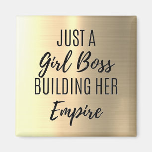 Motivationsziffern für weibliche Girl Bosses Magnet