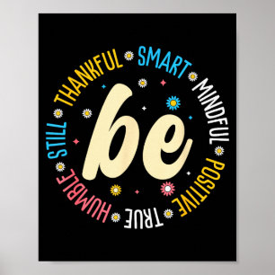 Motivationszitat Design Inspiration Positiv sagen Poster