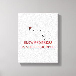 Motivationszitat-Design Leinwanddruck
