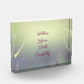 Motivationszitat-Fotoblock Fotoblock (Links)