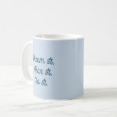 Motivationszitat Kaffeetasse (Vorderseite Links)