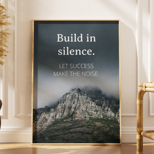 Motivationszitat Poster