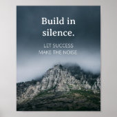 Motivationszitat Poster (Vorne)