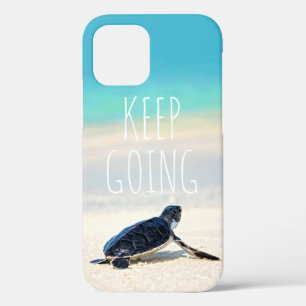 Motivationszitat Weiter so Turtle Beach Hülle-Ma Case-Mate iPhone Hülle