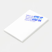 Motivator, Vorwärtsdenker Post-it Klebezettel (angewinkelt)