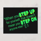 Motivator, Vorwärtsdenker Postkarte (Vorderseite)