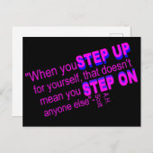 Motivator, Vorwärtsdenker Postkarte (Vorne/Hinten)