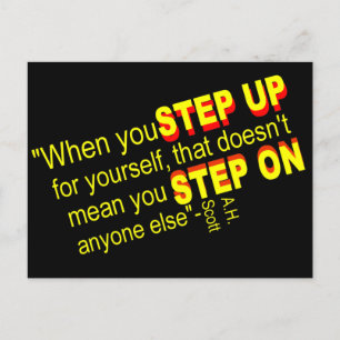 Motivator, Vorwärtsdenker Postkarte