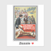 Motivbild für den großen, unverschämten Sirkus Aufkleber (Blatt)