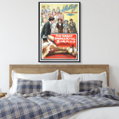 Motivbild für den großen, unverschämten Sirkus Leinwanddruck (Insitu (Schlafzimmer))