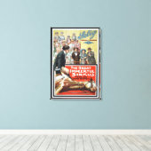 Motivbild für den großen, unverschämten Sirkus Leinwanddruck (Insitu (Holzboden))